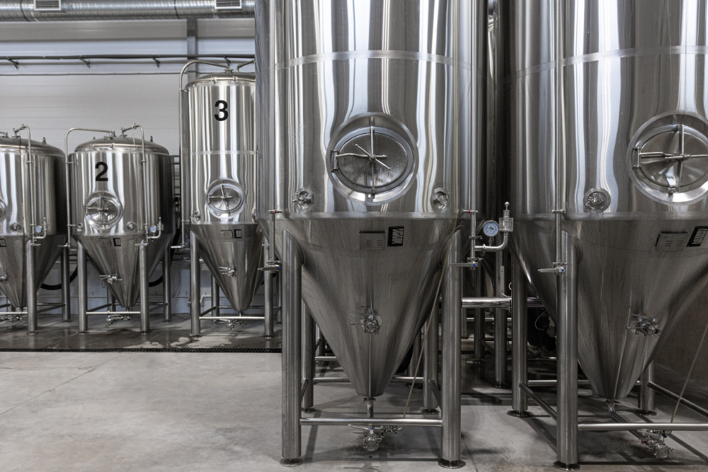 brewery equipment,Beer fermenter,beer fermentation tank,microbrewery system,brewery in Russia,Two vessel brewhouse, Tiantai beer brewing,
